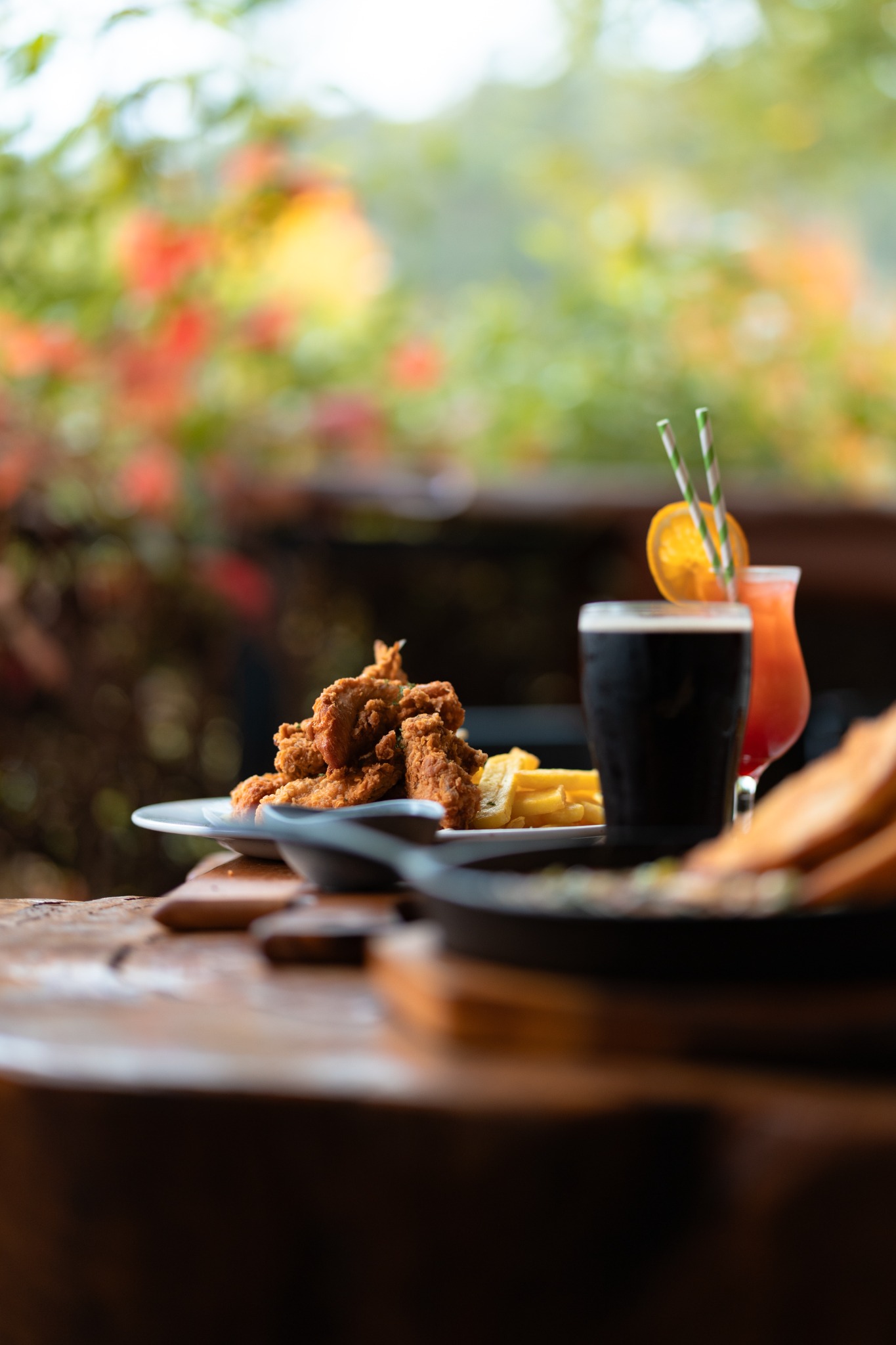 Duck Inn beer being poured fresh from the tap