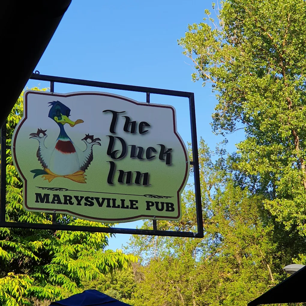 The Duck Inn Marysville pub sign