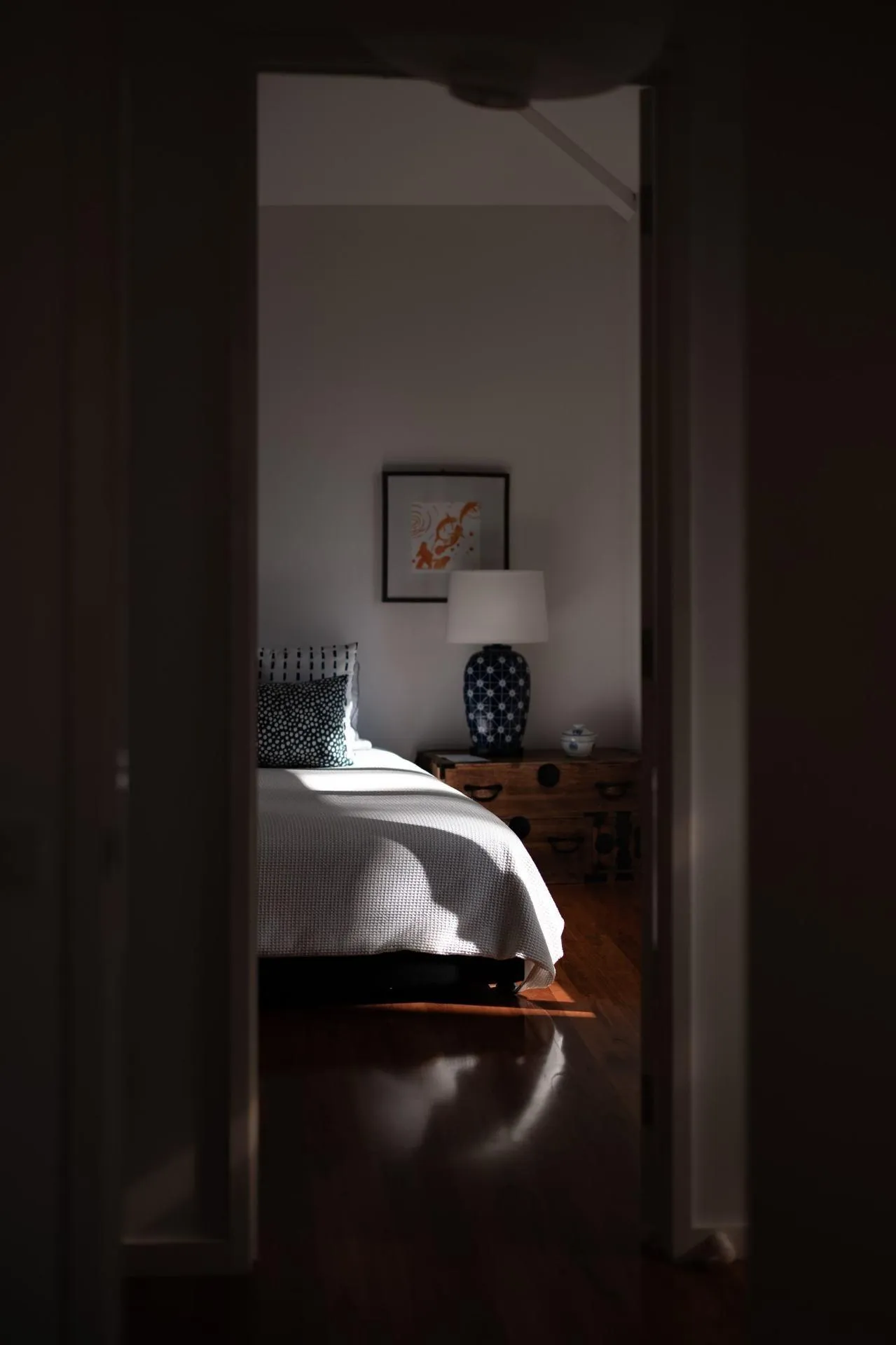 Cottage bedroom detail