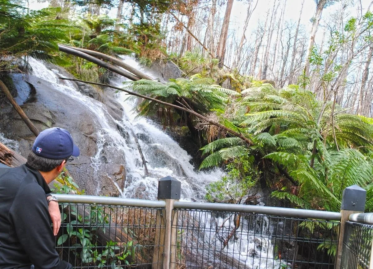 Phantom Falls main waterfall drop in Marysville